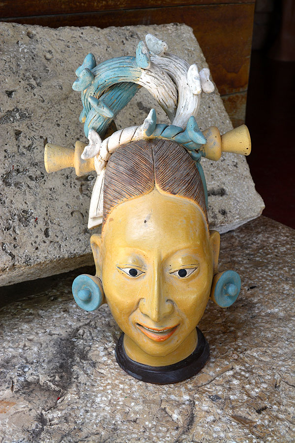 Head of Ixchel God